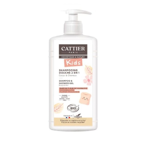 [283908] Cattier Paris Cattier Champu Gel Ducha Malvavisco 500m