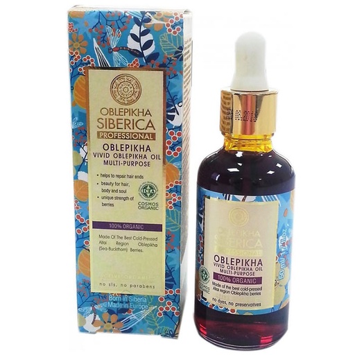 [285407] Večnamensko olje Natura Siberica Vivid Oblepikha 50 ml