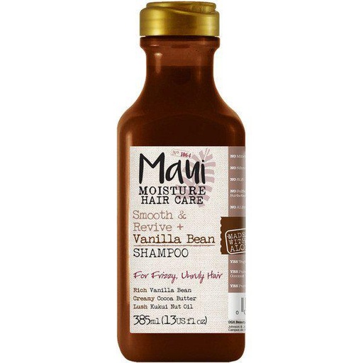 [293542] Maui Vanilla Bean Smooth Frizzy Hair šampūnas 385ml
