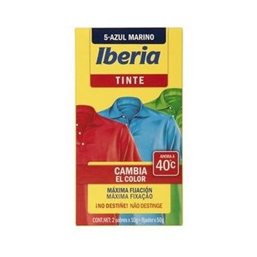 [296088] Tinte para Ropa Iberia Azul Marino nº2