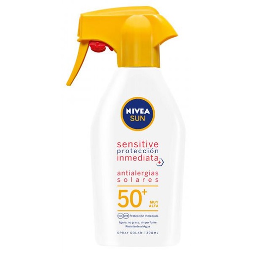 [297764] Br Nivea Sensitive F50 Pistola 270 Antialergias Solares