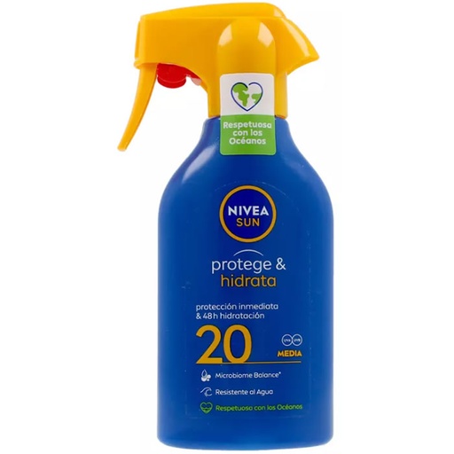 [297766] Nivea Sun zaščitno in vlažilno pršilo za sončenje SPF20 270 ml