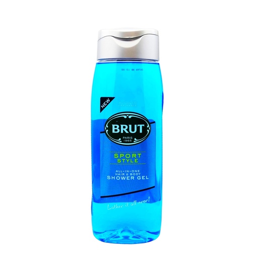 [298729] Faberge Brut Brut Sport Style dušo želė 500ml Purškalas