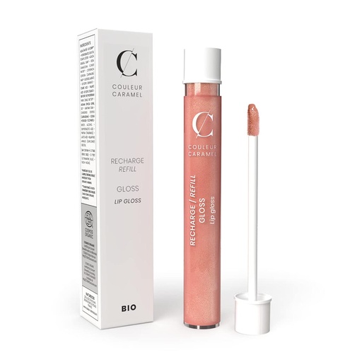 [300254] Couleur Caramel Caramel Brillo De Labios N814 Marrone Recarga 1un