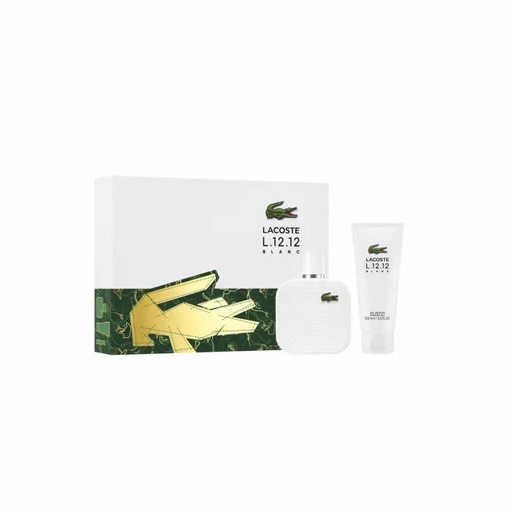 [368920] Lacoste L.12.12 Blanc Men Eau De Toilette Spray 100ml Кутия 2 продукта