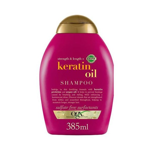 [303790] Ogx Keratin Oil šampon proti lámání vlasů 385 ml