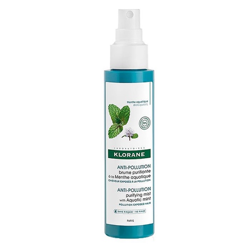 [304189] Klorane Anti-Pollution Purifying Mist With Aquatic Mint 100ml