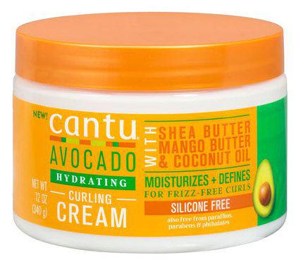[304417] Cantu Avokádový hydratační kulmovací krém 340g
