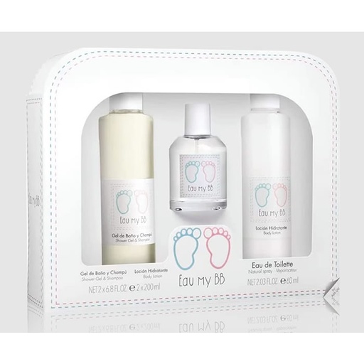 [308608] Eau My Bb Eau My BB Eau De Toilette Purškiklis 60 ml Box 3 Produktai