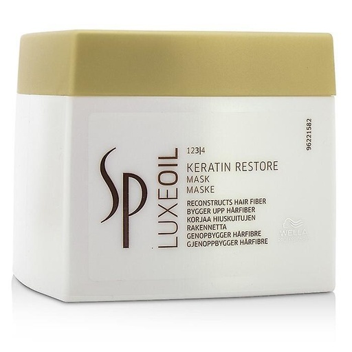 [309784] Sebastian Professional Sp Luxe Oil Mascarilla Restauradora De Queratina 400ml