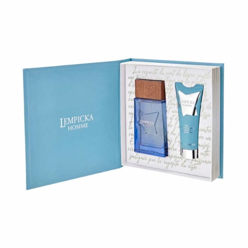 [301650] Lolita Lempicka Homme Eau De Toilette Spray 100ml Кутия 2 продукта