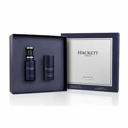 [320739] Hackett Essential Eau De Parfum Spray 100ml Box 2 Products