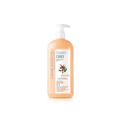 [320961] „Clearé Institute“ garbanotų plaukų šampūnas „Defined Curls“ drėkinimui ir blizgesiui 400 ml