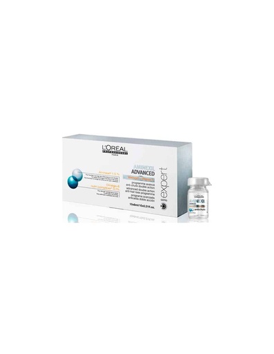[331783] L'oreal Professionnel Aminexil Advanced Ampollas Enriquecidas Con Activos Dermatológicos Para Cabello 10 X 6ml