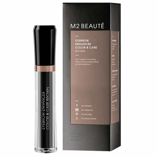 [330581] M2 Beaute Wenkbrauwversterker Kleurverzorging Bruin 6ml