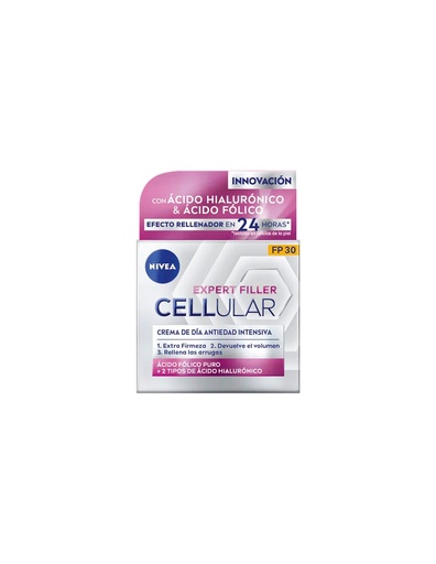 [323239] Nivea Cellular Filler Hialuronic and Fólico Cream Дневен крем Spf30 50 ml