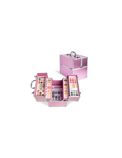 [372212] Magic Studio Potężne Kosmetyki Magic Studio Kolorowe Maletin Completo 32 Sombras 16 Brillos 8 Polvos 8 Rubor