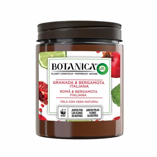 [323851] Air-Wick Botanica Vela Granada & Bergamot Italiana 205g