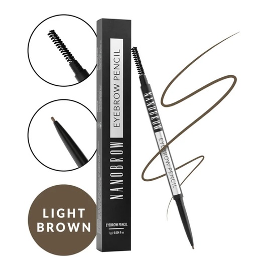 [323875] Nanobrow szemöldökceruza világosbarna 1g