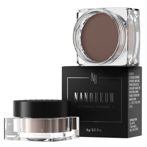 [323896] Nanobrow Wenkbrauwpommade Donkerbruin 6g