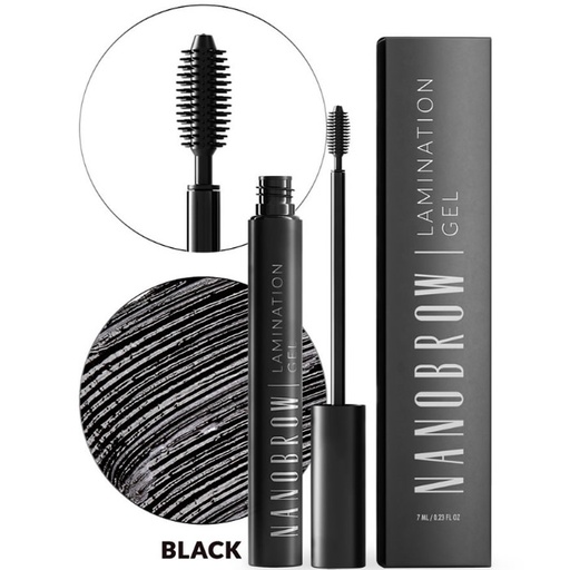 [323900] Nanobrow Lamineringsgel Zwart 7ml