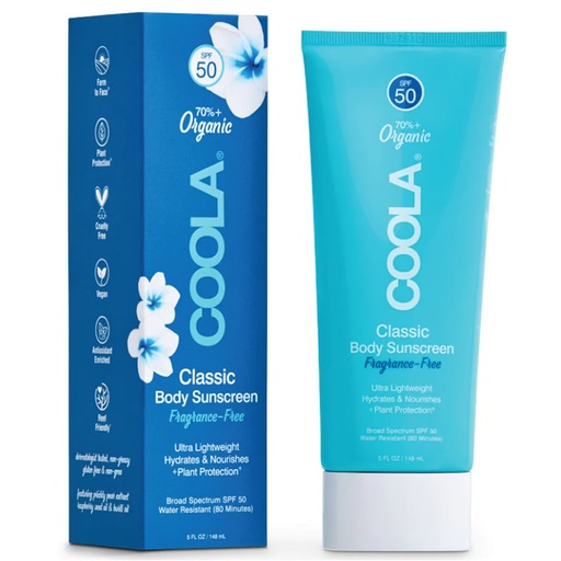 [326423] Organski losjon za sončenje Coola Classic Body SPF50 148 ml