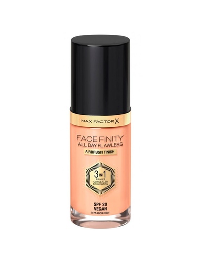 [326429] Max Factor Facefinity 3in1 gruntas, maskavimo priemonė ir pagrindas 75-Golden 30ml
