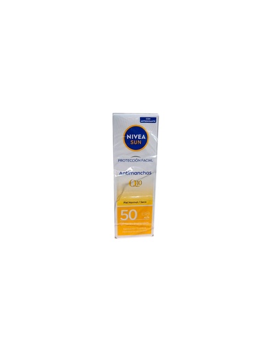 [330182] Nivea Sun Facial Control De Brillos Tono Medio Spf50 50 ml