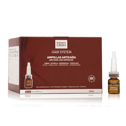 [104458] Martiderm Ampoules Anti Chute 14 Unites 