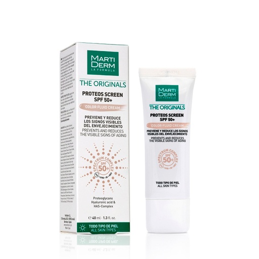 [273058] Martiderm Proteos Screen Spf 50+ barevný krém 40ml 