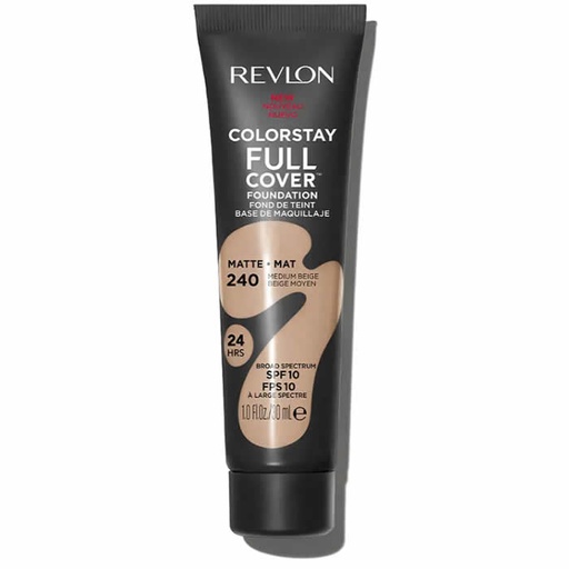 [336673] Revlon Colorstay Full Cover Фон дьо тен 240 Средно бежов 30 мл