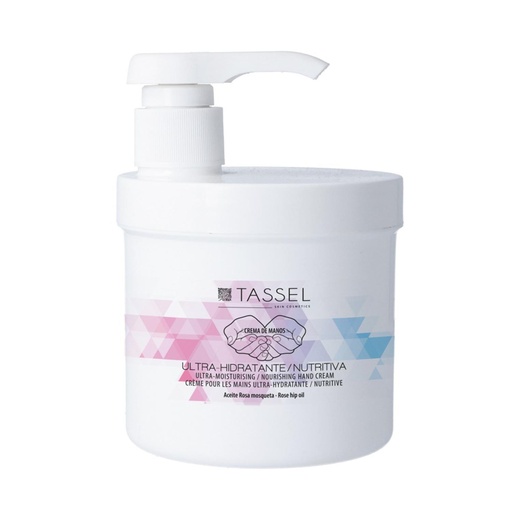 [336881] Eurostil Ultra-Hydrating Crema De Manos Nutritiva Con Dosificador 500 ml