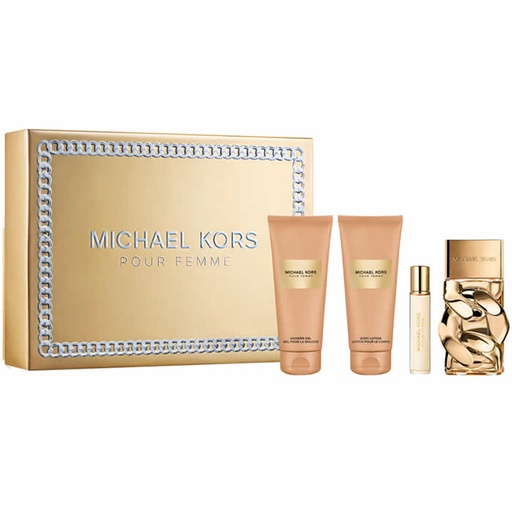 [374208] Michael Kors Pour Femme Eau De Parfum Spray 100ml Box 4 Products