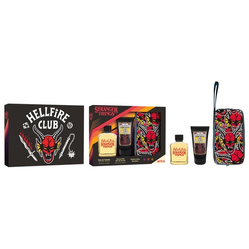 [338519] Stranger Things Men Eau De Toilette Spray 100ml Кутия 3 продукта