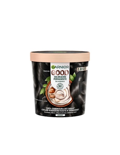 [340141] Garnier Good Color Permanente 2.0 Negro Trufa 1 U