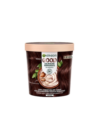[340153] Garnier Good Color Permanente 3.12 Castaño Arándano 1 U