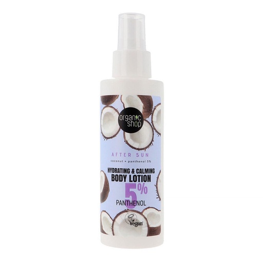 [340178] Organic Shop Coconut Locion Corporal Moisturizer 5 Pantenol 150ml
