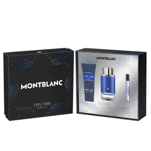 [341451] Montblanc Explorer Ultra Blue парфюмна вода спрей 100 ml кутия 3 продукта