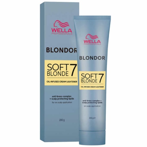 [342356] Wella Blondor Soft Blonde 7 Oil Infused Krémový zesvětlovač 200 g