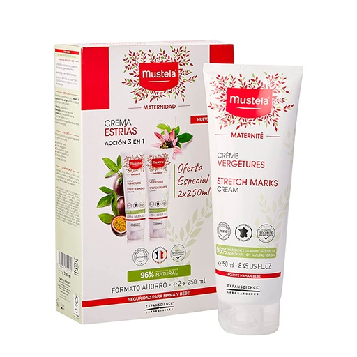 [31665] Krém proti striím Mustela 2x250ml