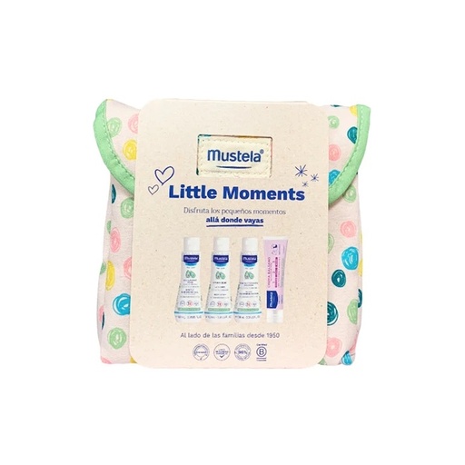 [338217] Mustela Little Moments Puntíková toaletní taška 5 kusů