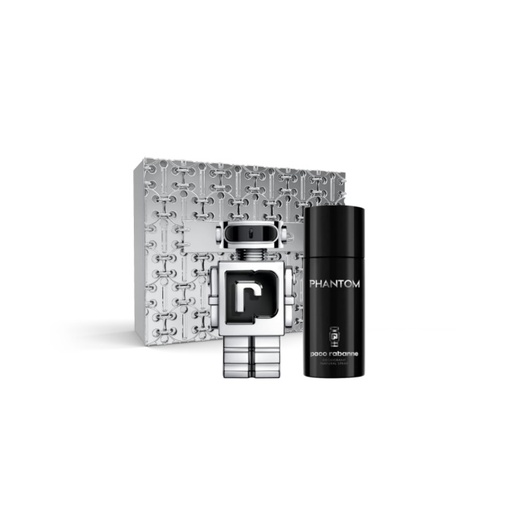 [344374] Paco Rabanne Phantom Eau De Toilette Spray 100ml Box 2 Products Christmas 2023