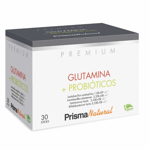 [261800] Prisma Glutammina Naturale + Probiotici 30 Stick x 4,37 g