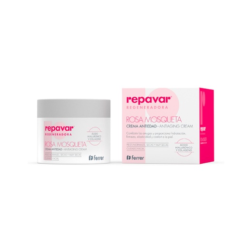 [97898] Repavar Crema Viso Rigenerante Olio di Rosa Canina 50ml