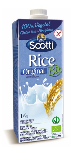 [242610] Riso Scotti Scotti Bebida Bio Arroz Naturale 1 L