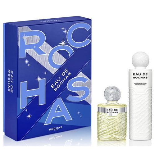 [313583] Rochas Eau Rochas Eau De Toilette Spray 220ml Confezione da 2 Prodotti