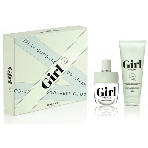 [301589] Rochas Girl Eau De Toilette Spray 60ml Caja 2 Productos