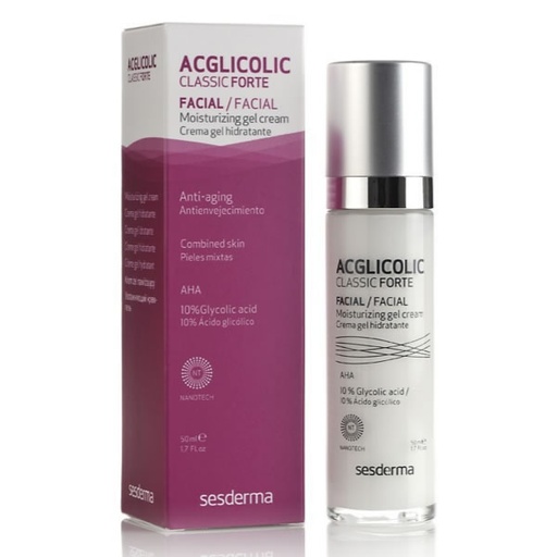 [75749] Sesderma Acglicolic Classic Forte hydratační gelový krém 50 ml