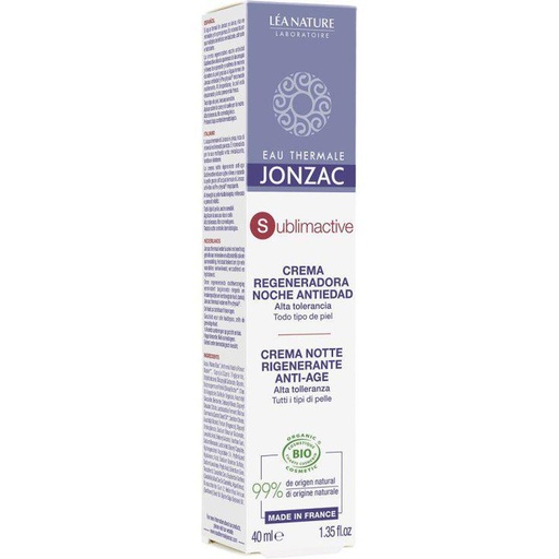 [354487] Jonzac Crema Noche Anti-Edad 40 ml