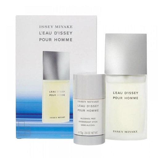 [358187] Issey Miyake L'eau D'issey toaletní voda pro muže 75ml Spray Desodorante Stick Sin Alcohol 75g